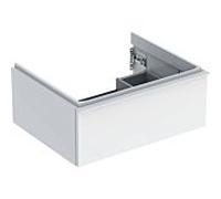 Geberit Meuble sous-vasque iCon 502310011 1 tiroir 59,2×24,7×47,6 cm blanc laqué brillant