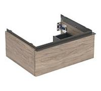 Geberit iCon meuble sous-vasque 502310JR1 59,2x24,7x47,6cm, poignée noyer/lave mat