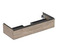 Geberit iCon meuble sous-vasque 502313JR1 118,4x24,7x47,6cm, poignée noyer/lave mat