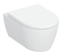 Geberit iCon Pack WC - 53x35cm - à fond creux - sans bride - TurboFlush - abattant à fermeture douce et à démontage rapide - brillant blanc 503.045.00.1