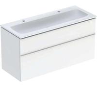 Geberit iCon Set lavabo pour meubles avec meuble sous-lavabo, 2 tiroirs, 120x63x48 cm, 502334, 502.334.01.1