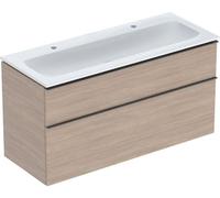 Geberit iCon Set lavabo pour meubles avec meuble sous-lavabo, 2 tiroirs, 120x63x48 cm, 502334, 502.334.JH.1