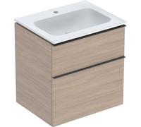 Geberit iCon Set lavabo pour meubles avec meuble sous-lavabo, 2 tiroirs, 60x63x48 cm, 502331, 502.335.JH.1