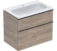 Geberit iCon Set lavabo pour meubles avec meuble sous-lavabo, 2 tiroirs, 75x63x48 cm, 502336, 502.332.JR.1
