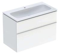 Geberit iCon Set lavabo pour meubles avec meuble sous-lavabo, 2 tiroirs, 90x63x48 cm, 502337, 502.337.01.1