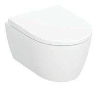 Geberit iCon - WC suspendu avec abattant SoftClose, Rimfree, blanc mat 502.381.JT.1