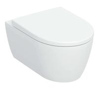 Geberit iCon Cuvette suspendue avec technologie TurboFlush, avec abattant, 503045001,