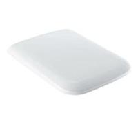 Geberit iCon Square abattant de toilette 571900000 charnières laiton chromé, blanc