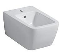 Geberit iCon Square mur Bidet 231910000 forme fermée, avec trop-plein, blanc