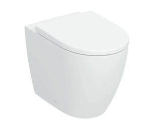 Geberit iCon - WC à poser avec abattant SoftClose, évacuation varion, TurboFlush, blanc mat 503.080.JT.1