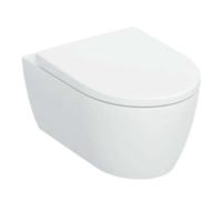 Geberit – Pack WC suspendu iCon TurboFlush 503.046.JT.1 – déclip et verrou – Blanc mat