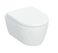 Geberit iCon - WC suspendu avec abattant SoftClose, TurboFlush, Rimfree, blanc mat 503.049.JT.1
