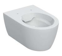 Geberit iCon WC suspendu, chasse deau basse, sans rebord, forme fermée, 6l, 501661, 501.661.00.1, Couleur: Blanc