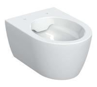 Geberit Cuvette WC suspendue iCon 502.380.00.8 sans rebord saillie réduite blanc brillant