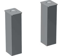 Geberit - Jeu de pieds, 2 pcs, chrome 500550000