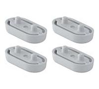 Geberit Jeu de tampons de compensation augmentés pour 241517CG1 WC siège Geberit AquaClean 5000/5000plus
