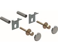 Geberit kit de fixation pour urinoir Kerafix 551070 chromé avec capuchons