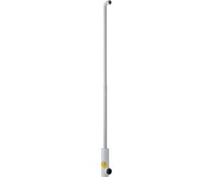 Geberit - Kit de coude de chasse 90°, extensible, avec coquilles d'évidement et bouchon de protection 119.611.16.1