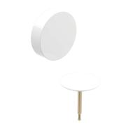 Geberit - Kit de finition pour vidage de baignoire, avec commande rotative, d52, blanc alpin 150.281.11.1