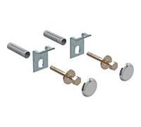 Geberit kit de fixation pour urinoir Kerafix 551070 chromé , avec capuchons