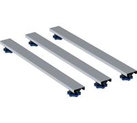 Geberit Set pieds et traverses pour receveur douche résine 62,5×7,3cm réglables 6–12cm 554.955.00.1
