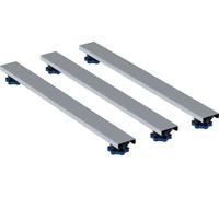 Geberit set de pieds et traverses pour receveur de douche en résine de pierre, Lxl 110x7,3cm, pieds réglables en hauteur 6-12 cm, 554964001 - CM
