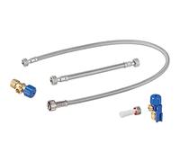 Geberit Kit de raccordement d'eau 131013001, hauteur 101 cm, pour modules WC, raccordement bas