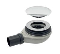 Geberit - Kit de vidange, avec couvercle de soupape de vidange, chrome brillant 150.583.21.1