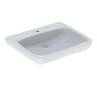 Geberit Renova Nr. 1 Comfort, lavabo avec encastrement, 650x550mm, avec trou pour robinetterie, sans trop-plein, blanc, 258567600, Couleur: Blanc, avec KeraTect