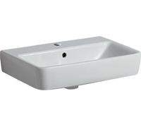 Geberit lavabo Renova Compact avec trou pour robinetterie, avec cuvette 550x370mm blanc