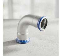 Geberit 36128 Mapress acier inoxydable coude 30Gr d76,1