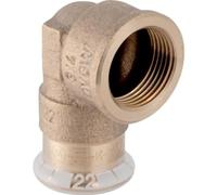 Geberit Mapress Cuivre Angle de raccordement 90° avec filetage intérieur, DN 40,