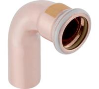 Geberit Mapress cuivre coude avec extrémité à emboîter (gaz), DN 50, 34513