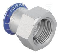 Raccord de Transition Geberit Mapress Nickel Brossé 31820