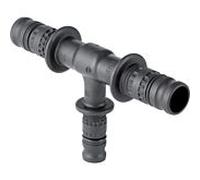 Geberit Pièce en T 623317005 Ø 26x20x20mm, PVDF, réduite