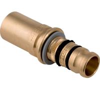 Geberit Mepla, raccord sur Mapress avec extrémité à insérer 20x18mm