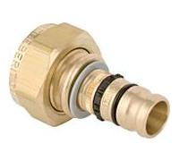 Geberit transition Mepla 601583005 Ø 16mmxG 3/4, laiton rouge, avec écrou-raccord