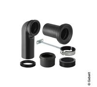 Geberit Monolith Coude de raccordement, pour cuvette à poser, 131082161,