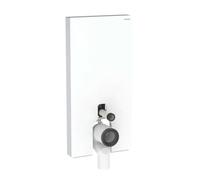 Geberit Monolith - Module sanitaire pour toilettes au sol, 101 cm, alimentation d’eau latérale, blanc 131.003.SI.5