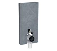 Geberit Monolith - Panneau sanitaire pour WC à poser, 101 cm, alimentation latérale, aspect ardoise 131.003.00.5