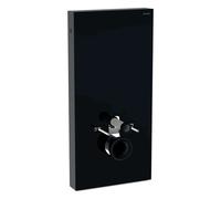 Geberit Monolith - Panneau sanitaire pour WC suspendu, 101 cm, alimentation latérale, noir 131.022.SJ.6