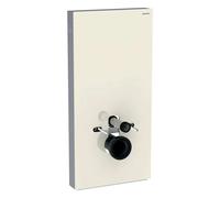 Geberit Monolith - Panneau sanitaire pour WC suspendu, 101 cm, alimentation latérale, sable gris 131.022.JL.5