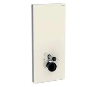Geberit Monolith - Panneau sanitaire pour WC suspendu, 114 cm, alimentation par le dessous, sable gris 131.031.JL.5