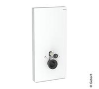 Geberit Monolith Plus Module sanitaire pour cuvette suspendue, 131222SI7,