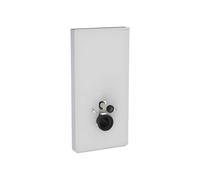 Geberit Monolith PLUS Module 131222TD7 – WC suspendu 101 cm, entrée d'eau latérale, blanc/aluminium