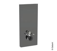 Geberit Module WC suspendu Monolith Plus 114cm, alimentation d'eau par le bas, lave/verre 131231JK7