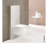 Geberit Module Monolith Plus 131231JL7 114 cm alimentation d'eau par le bas verre gris sable