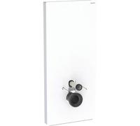 Geberit Monolith Plus - Module sanitaire pour WC suspendus, 114 cm, alimentation d’eau par le bas, blanc / verre 131.231.SI.7