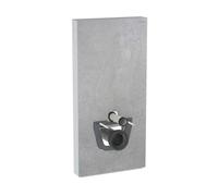 Geberit Monolith Plus - Module sanitaire pour WC suspendus, 101 cm, alimentation d’eau par le bas, aspect béton 131.221.JV.7