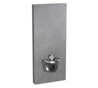 Geberit Monolith Plus - Module sanitaire pour WC suspendus, 114 cm, alimentation d’eau par le bas, blanc, aspect de l'ardoise 131.231.00.7